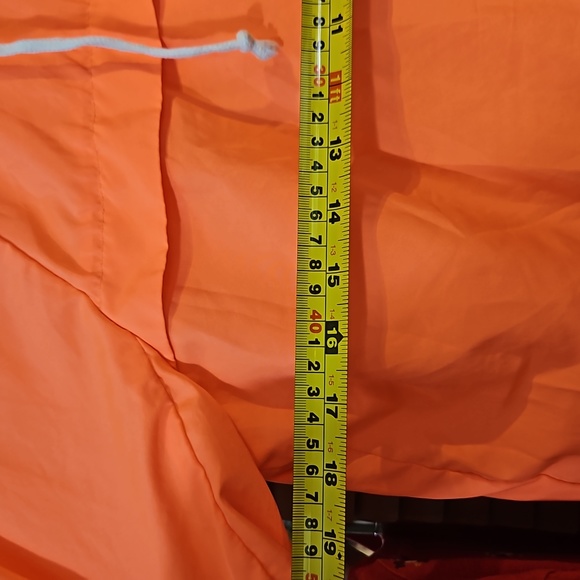 High Visibility running top, high vis runners coverup neon orange jogging, sport - Picture 9 of 11